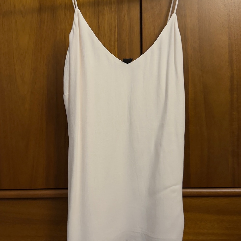 Something Navy off white Spaghetti Strap Cami Top